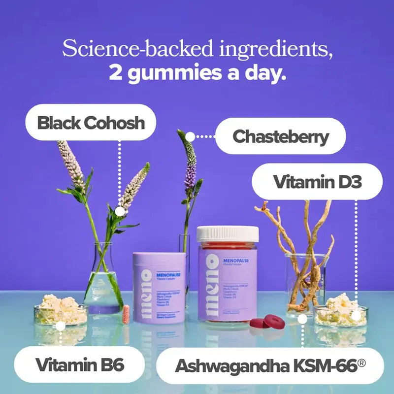 Black Cohosh Menopause Supplement for Night Sweat Relief