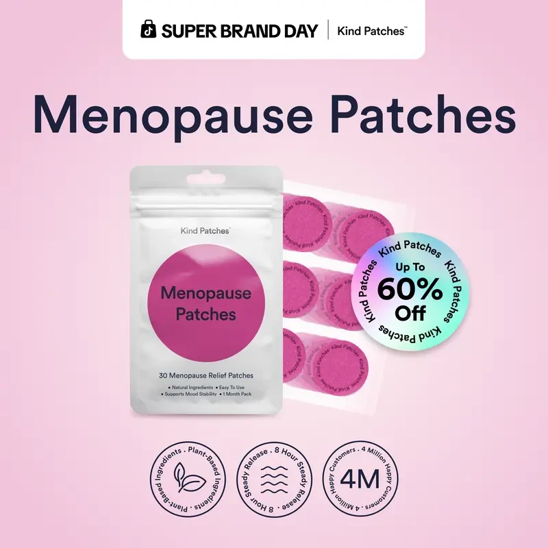Kind Patches Menopause Relief Patches