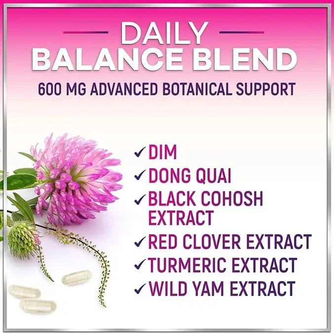 Menopause Relief Supplement for Hot Flash and Night Sweat Support