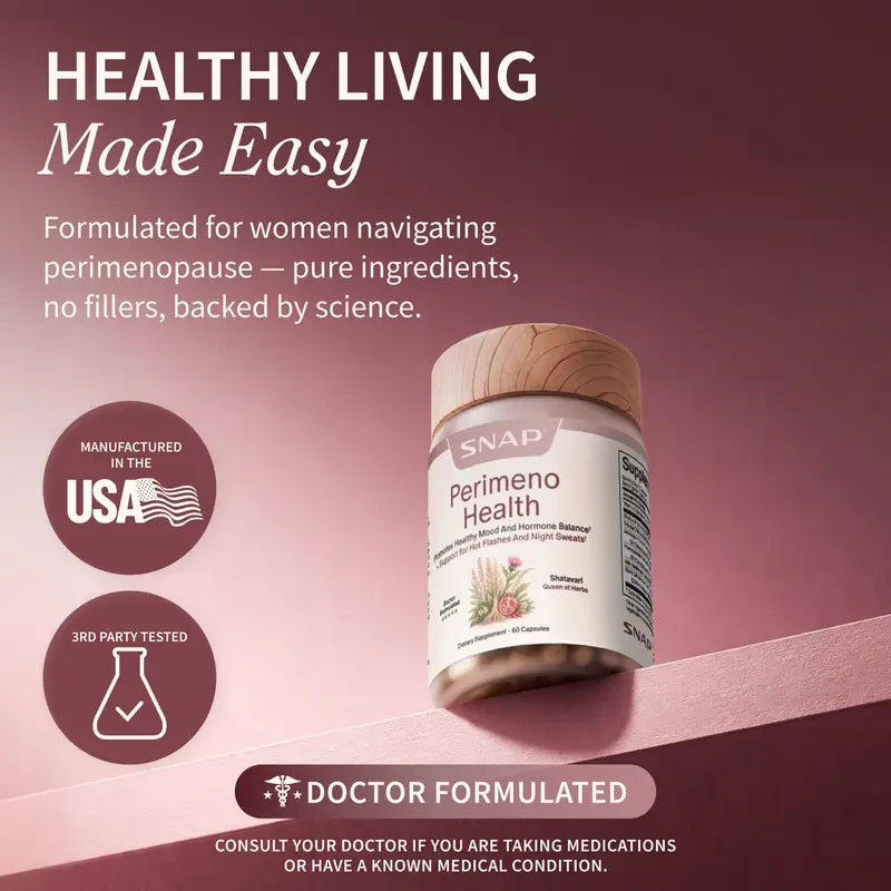 Perimenopause Support Supplement for Hot Flash Relief