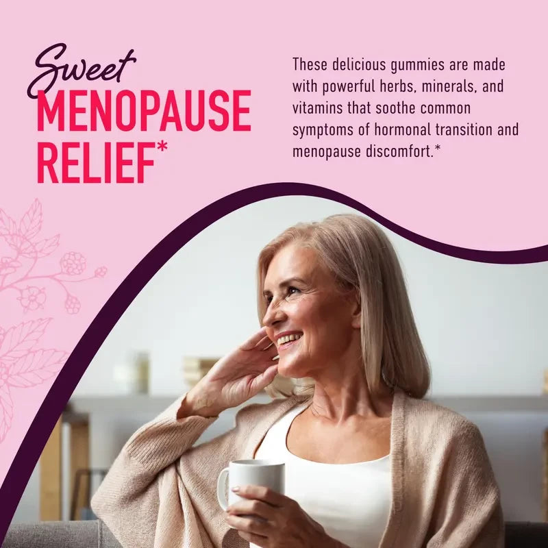Menopause Support Gummies for Hot Flash Relief