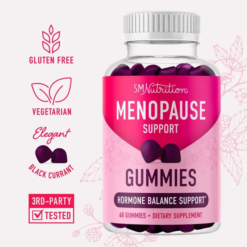Menopause Support Gummies for Hot Flash Relief